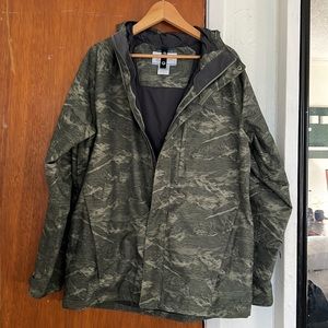 Columbia Interchange Shell Jacket Size Medium